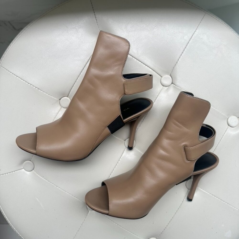 Via Spiga Ida Peep Toe Heeled Sandal Size 6 - Picture 4 of 9